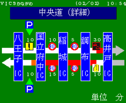 例：VICS京都 【名神高速（広域）】