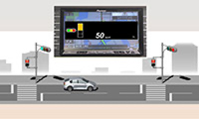 TSPS（信号情報活用運転支援システム）を説明する画像