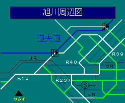 旭川周辺図