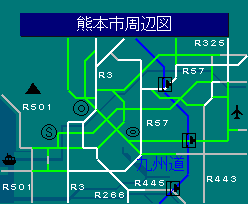 熊本市周辺図