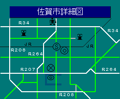 佐賀市詳細図