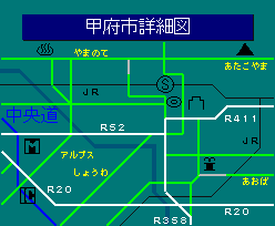 甲府市詳細図